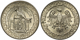 PRÓBA, 10 złotych 1964 Kazimierz Wielki - wklęsły napis na awersie