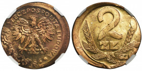 DESTRUKT, 2 złote 1984 - NGC MS63