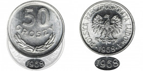 50 groszy 1968 - NGC MS65 - RZADKIE