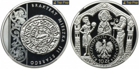 10 złotych 2014 Brakteat Mieszka III Starego - NGC PF70 ULTRA CAMEO MAX