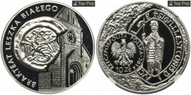 10 złotych 2014 Brakteat Leszka Białego - NGC PF70 ULTRA CAMEO MAX