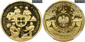 100 złotych 2008 Osadnictwo w Ameryce Północnej - NGC PF70 ULTRA CAMEO MAX