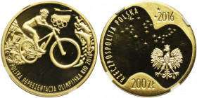 200 złotych 2016 Rio - NGC PF69 ULTRA CAMEO 2-ga nota