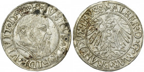 Duchy of Prussia, Albrecht Hohenzollern, Groschen Królewiec 1542