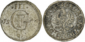 Duchy of Prussia, Georg Friedrich von Ansbach, Ternarius Koenigsberg 1586 - VERY RARE