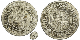 Riga under Sweden, Christina, 3 Polker Riga 1647 - UNLISTED NIENOTOWANY