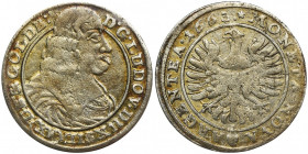 Silesia, Duchy of Liegnitz-Brieg-Wohlau, Ludwig IV, 15 Kreuzer Brieg 1663