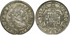 Silesia, Duchy of Neisse, Friedrich von Hessen, 6 Kreuzer Neisse 1680 LPH R