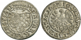 Silesia, Duchy of Liegnitz-Brieg-Wohlau, Johann Christian and Georg Rudolph, 3 Kreuzer Ohlau 1621 HR R1