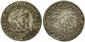 Silesia, Duchy of Crossen, Johann von Küstrin, Groschen Krosno 1546 - VERY RARE RR