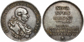 Brandenburg-Prussia, Friedrich Wilhelm II, Medal 1786