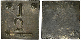 Silesia, Trebnitz, One sided brass plague