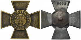 Lviv Defense Cross from 1919