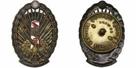 Officer commemorative badge of the Border Protection Corps of the Regiment, model 1930