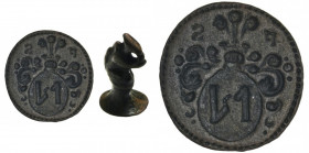 Pieczęć, Herb Świerczek - XVIII w.