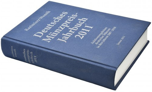 K. Wonsik, Deutsches Münzpreis-Jahrbuch 2011, notowania monet niemieckich 2007-2...