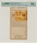 10 złotych 1794 - D - PMG 55 - piękny znak herbowy