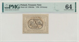 10 groszy 1794 - PMG 64 2-ga nota