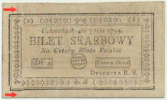 4 złote 1794 (1)(I) - podwójna ramka na awersie