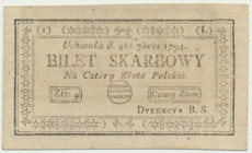 4 złote 1794 (1)(L)