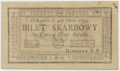 4 złote 1794 (1)(M)