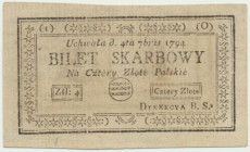 4 złote 1794 (1)(O)