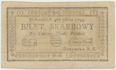 4 złote 1794 (1)(T)