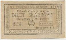 4 złote 1794 (2)(B)