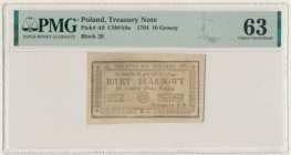 4 złote 1794 (2)(E) - PMG 63