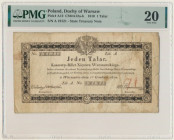 1 talar 1810 Sobolewski - PMG 20