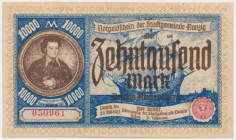 Danzig, 10.000 Mark 1923