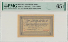 1 marka 1919 - IAT - PMG 65 EPQ