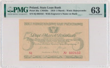 5 marek 1919 - IQ - PMG 63