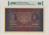 5.000 marek 1920 - II Serja C - PMG 66 EPQ 2-ga nota