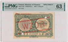 5 zloty 1925 Specimen