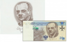 PWPW, Matuszewski (2016) - IM 0000442 - rzadka odmiana wydana dla Wojskowe Biuro Historyczne