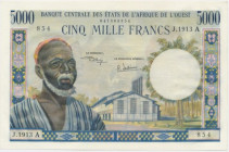 West African States, 5000 Francs (1961-65)