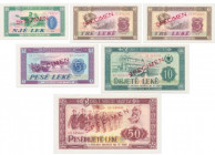 Albania, group of specimens (6 pcs)