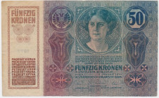 Austria, 50 Kronen 1914