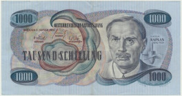 Austria, 1.000 Schiillings 1961