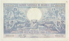Belgium, 10.000 Francs - 2.000 Belgas 1942