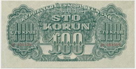 Czechoslovakia, 100 Korun 1944 - SPECIMEN -