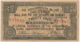 Philippines, 25 Centavos 1942