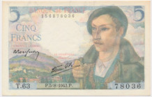 France, 5 Francs 1943