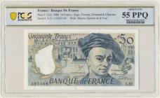 France, 50 Francs 1988 - PCGS 55 PPQ