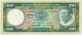 Guinea Ecuatorial, 100 Ekuele 1975