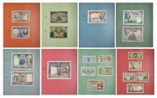 Spain, group of notes (22 pcs)