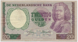 Netherlands, 20 Guldens 1955