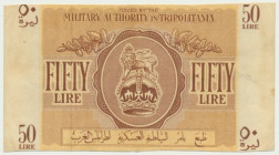 Libya (Tripolitania), 50 Lires (1943)