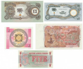 Mixed lot banknotes (5 pcs.) - including Biafra